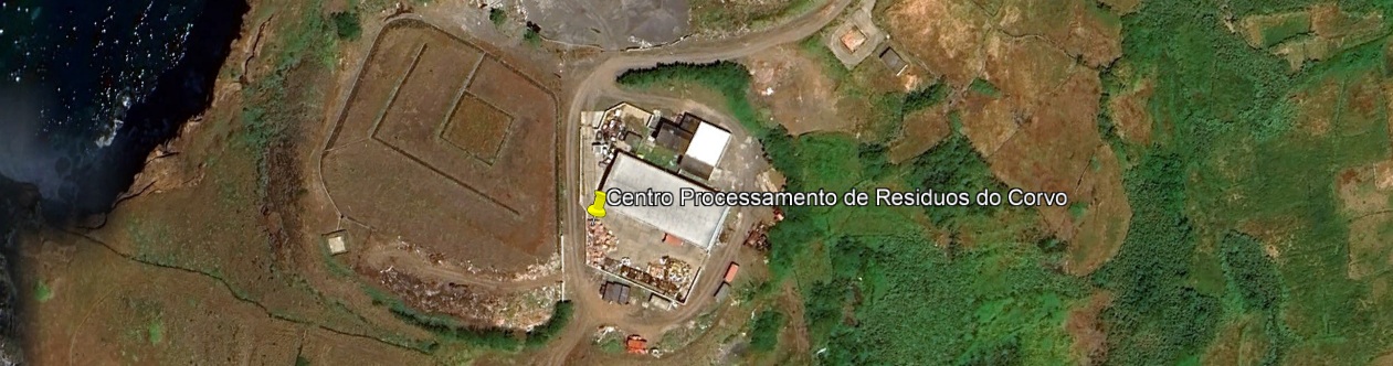 Centro de Processamento de Resíduos do Corvo na Ilha do Corvo