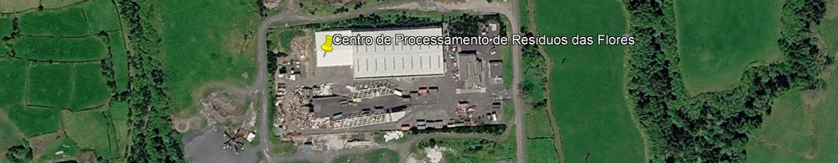 Centro de Processamento de Resíduos da Ilha das Flores nas Lajes das Flores